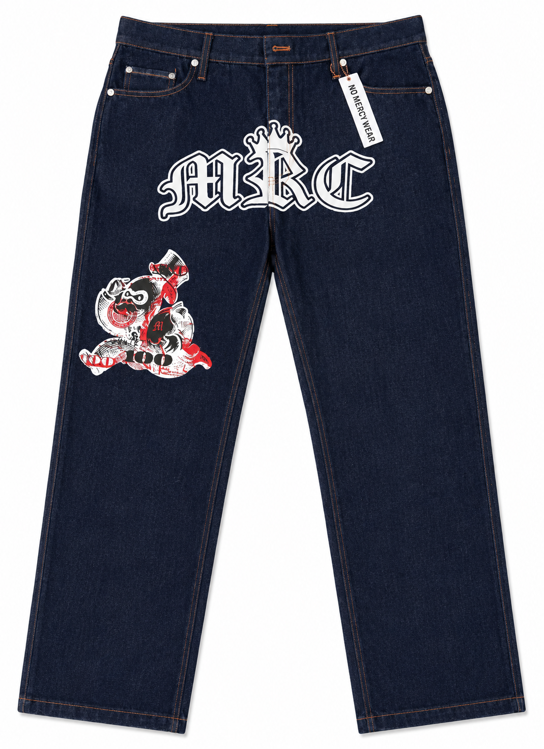 MRC blue/red Jeans