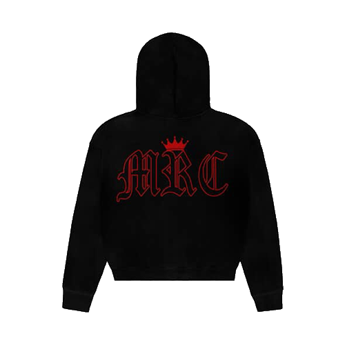 NO MERCY HOODIE RED