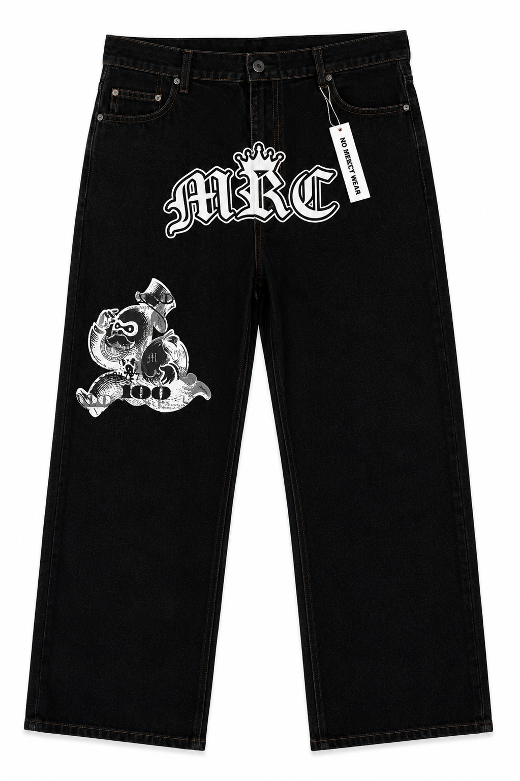 MRC rigid black/grey Jeans
