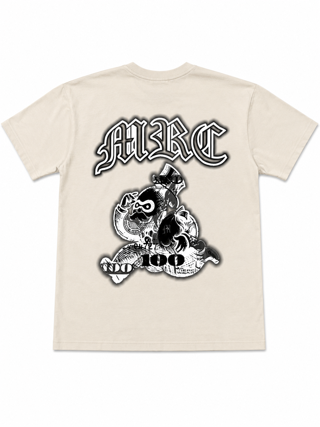 Beige/grey t shirt