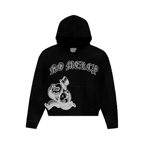NO MERCY HOODIE BLACK