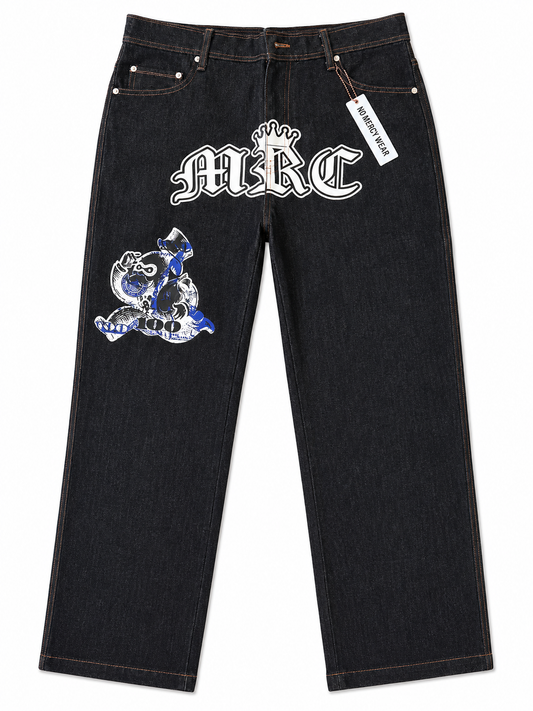 MRC Rigid black/blue jeans