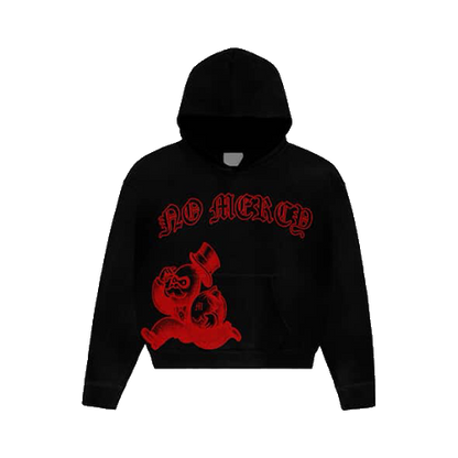 NO MERCY HOODIE RED