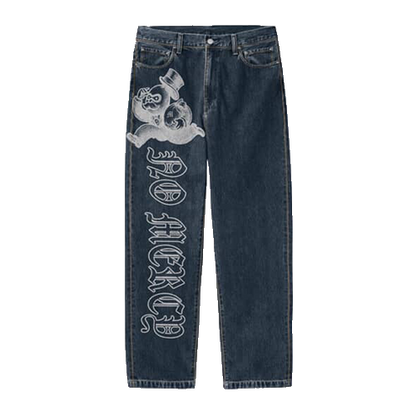 NO MERCY JEANS dark blue