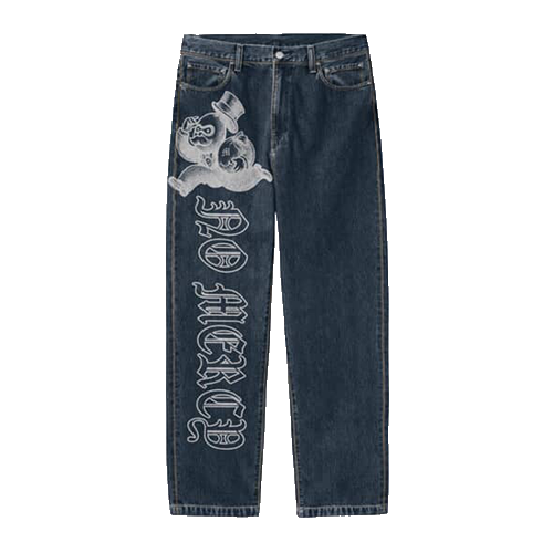 NO MERCY JEANS dark blue