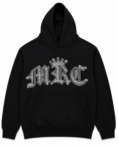RINESTONES CRYSTAL HOODIE